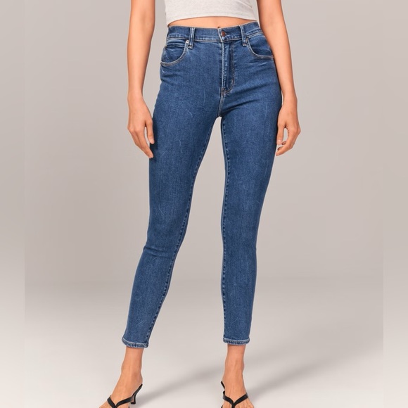 High Rise Super Skinny Ankle Jean - Picture 2 of 6